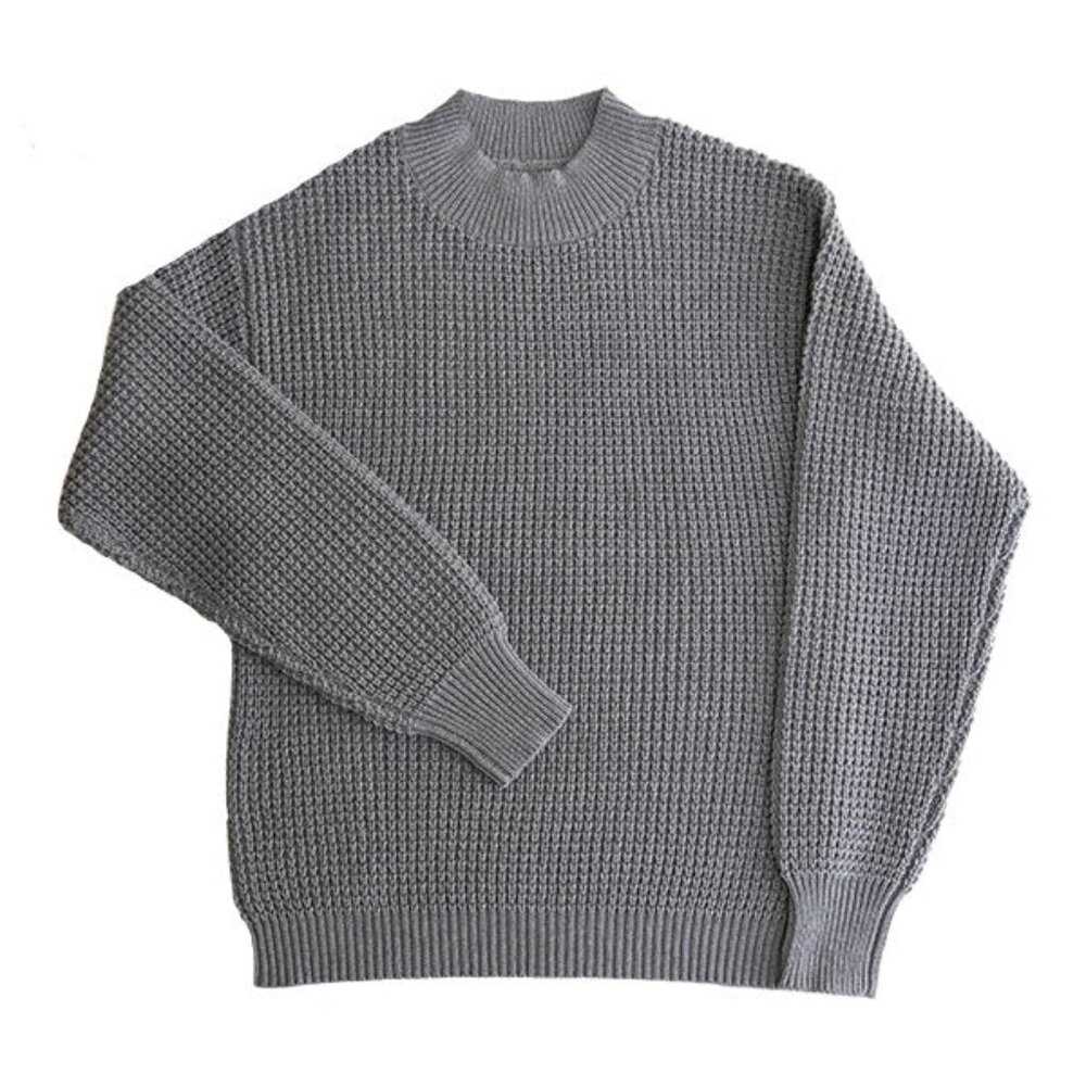 Longwharf Supply Women's Rye SeaWell™ Sweater in Grey Small
